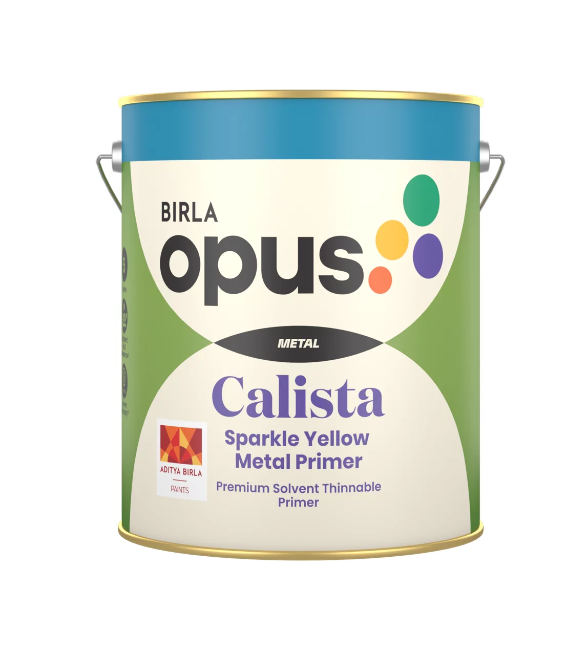 Calista Sparkle Yellow Metal Primer